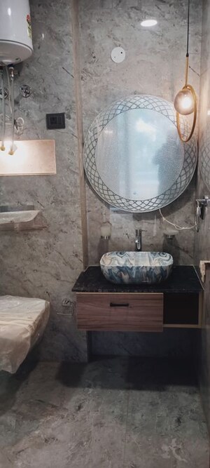 Bathroom in 4 BHK Builder Floor at Mohit House, Sushant Lok I – for Sale