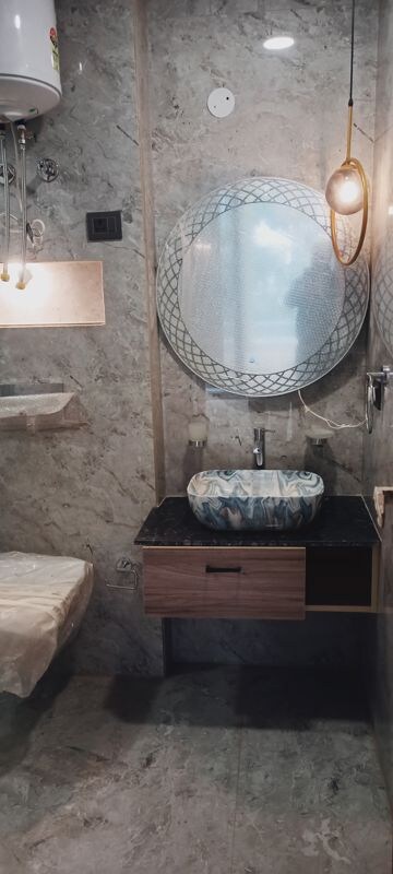 Bathroom in 4 BHK Builder Floor at Mohit House, Sushant Lok I – for Sale