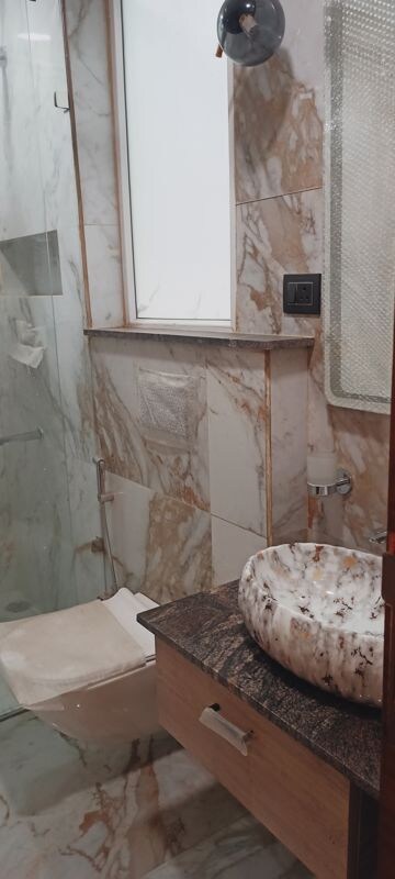 Bathroom in 4 BHK Builder Floor at Mohit House, Sushant Lok I – for Sale