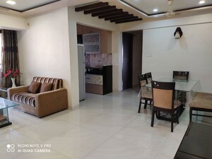 Living Room in 2 BHK Apartment at Bhumiraj Woods, Kharghar – for Rent