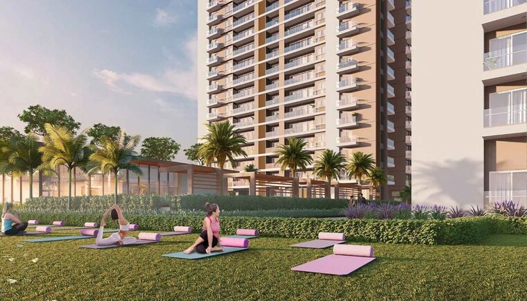 Garden, emaar-serenity-hills 3 Bedroom 1182 Sq.Ft. Apartment In Sector 86 Gurgaon 9771167