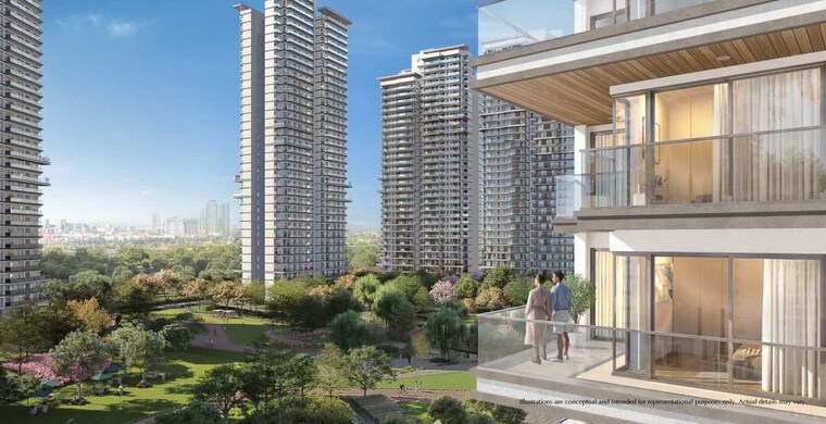 Balcony, emaar-serenity-hills 3 Bedroom 1182 Sq.Ft. Apartment In Sector 86 Gurgaon 9771167