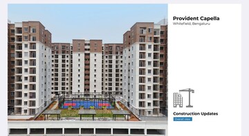 2.5 BHK Apartment – Exterior View View at Provident Capella, Whitefield - for Sale