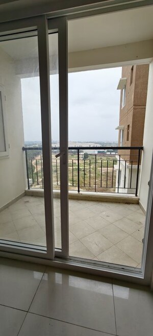Balcony in 2.5 BHK Apartment at Provident Capella, Whitefield – for Sale