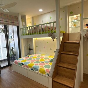 Bedroom in 3 BHK Apartment at Lodha The Park Side, Kamala Mill – for Rent