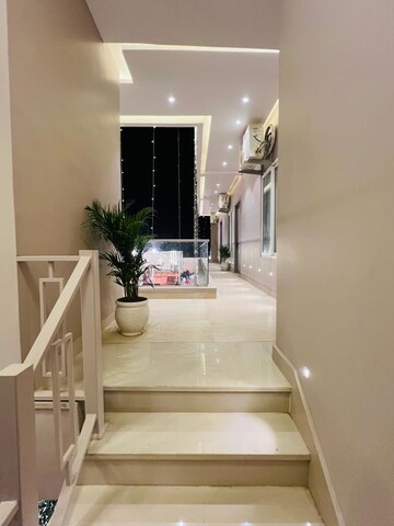 Staircase in 6+ BHK Independent House at Gomti Nagar – for Rent