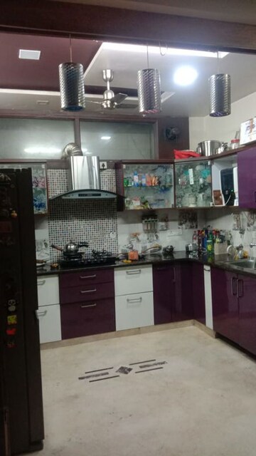 Kitchen in 3 BHK Builder Floor at Raj Nagar Sector 7 – for Sale