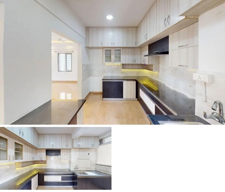 Kitchen, arge-urban-bloom 4 Bedroom 1725 Sq.Ft. Apartment In Yeshwanthpur Bangalore 9771579