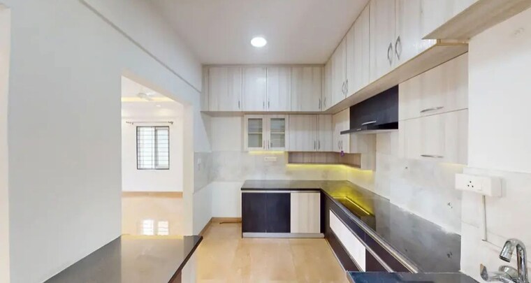 Kitchen, arge-urban-bloom 4 Bedroom 1725 Sq.Ft. Apartment In Yeshwanthpur Bangalore 9771579