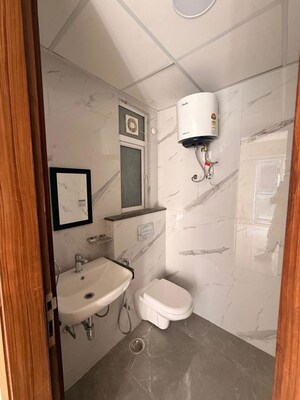 Bathroom in 3.5 BHK Builder Floor at Smart World Gems, Sector 89 – for Rent