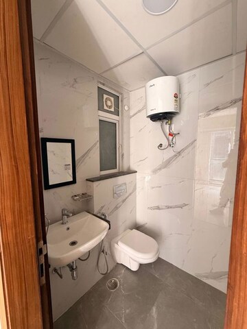 Bathroom in 3.5 BHK Builder Floor at Smart World Gems, Sector 89 – for Rent