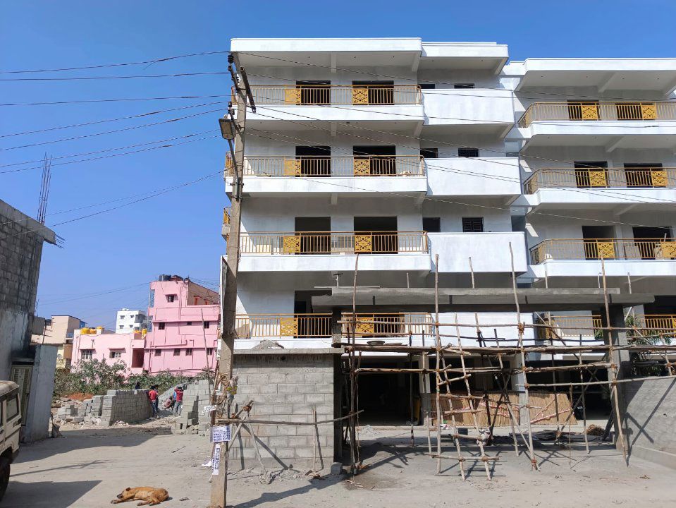 2 BHK + Pooja Room,Study Room Apartment For Sale in Hebbagodi