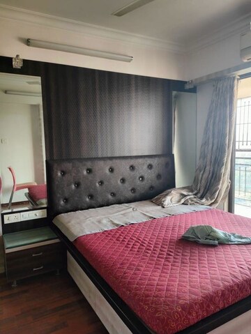 Living Room in 3 BHK Apartment at Lake Primrose, Powai – for Rent