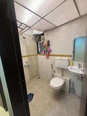 Bathroom in 2 BHK Apartment at Anand The Inspira, Kondhwa – for Rent