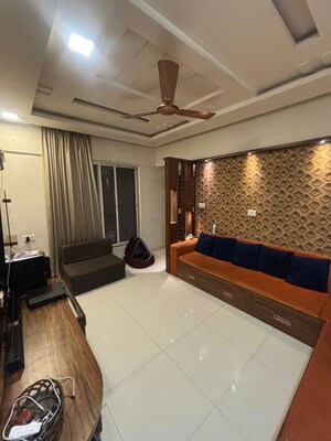 Living Room in 2 BHK Apartment at Anand The Inspira, Kondhwa – for Rent
