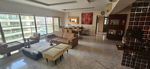 Living Room in 4 BHK Apartment at Bandra West – for Sale