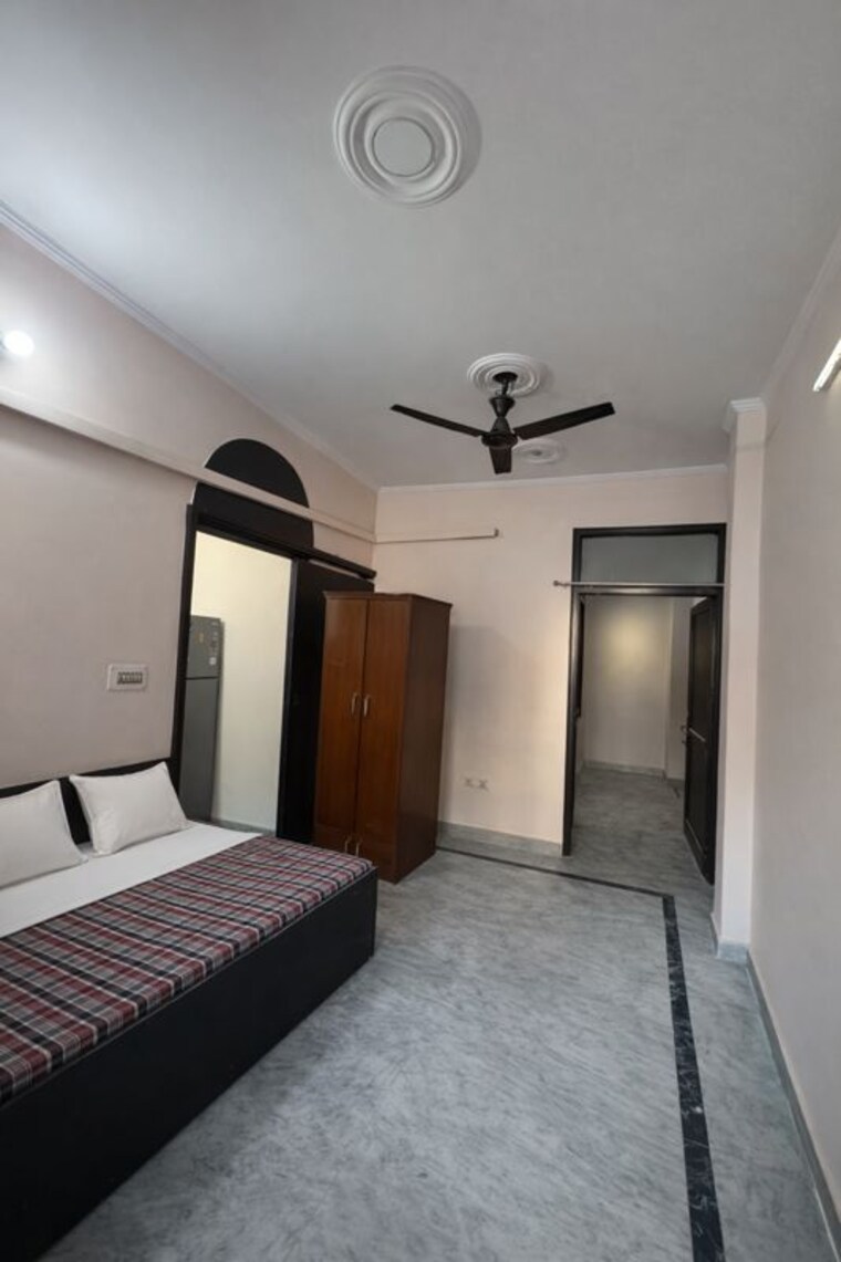 Living Room, moti nagar 1 RK 50 Sq.Yd. Apartment In Moti Nagar Delhi 9771133