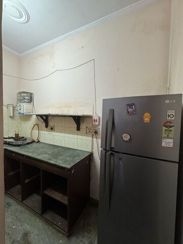 Kitchen in 1 RK Apartment at Moti Nagar – for Rent