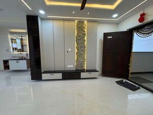 Living Room in 3 BHK Apartment at Frontline Seven, Kokapet – for Rent