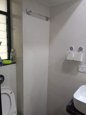 Bathroom in 2 BHK Apartment at Khar West – for Rent