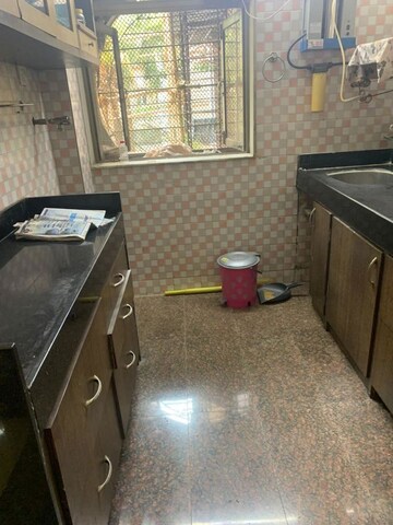 Kitchen in 1 BHK Apartment at Green Woods CHS, Borivali West – for Rent