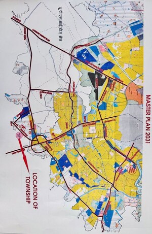  Plot – Map Location View at Mohanlalganj - for Sale