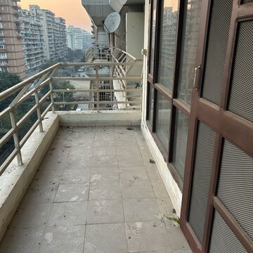 Balcony in 2 BHK Apartment at TDI City Kingsbury, Sector 61 – for Rent