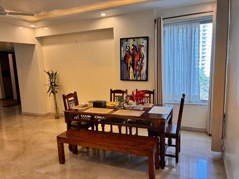 Dining area, parsvnath-exotica 3.5 Bedroom 2895 Sq.Ft. Apartment In Sector 53 Gurgaon 9772050
