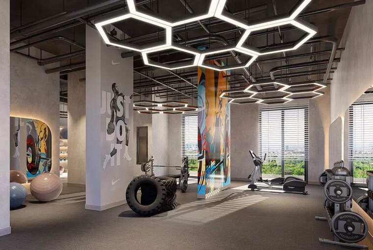 Gym, ashiana-mulberry 2 Bedroom 1210 Sq.Ft. Apartment In Sohna Sector 2 Gurgaon 9772269
