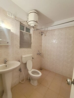 Bathroom in 3 BHK Apartment at Puravankara Purva Fairmont, Hsr Layout – for Rent