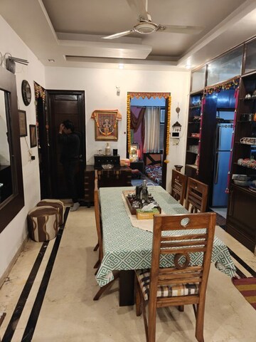 Living Room in 3 BHK Builder Floor at Kamla Nagar – for Sale