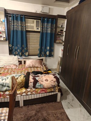 Bedroom in 3 BHK Builder Floor at Kamla Nagar – for Sale