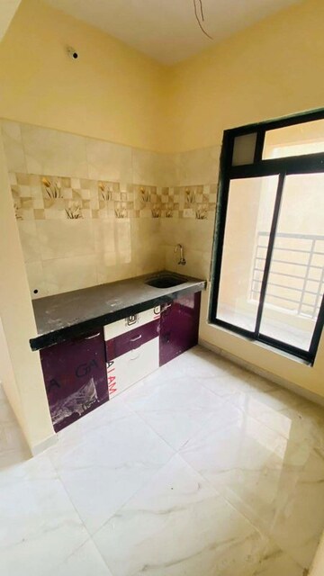 Kitchen in 2 BHK Apartment at Saidhara Sai Raj, Virar West – for Sale