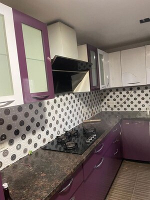 Kitchen in 3 BHK Builder Floor at Saket – for Rent