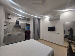 Master Bedroom in Studio Builder Floor at Sector 45 – for Rent