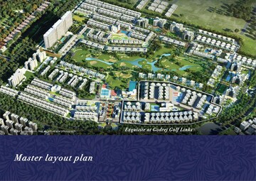 Master Plan in 4 BHK Villa at Godrej Golf Links Exquisite, Sector 27 Yamuna Expressway – for Sale