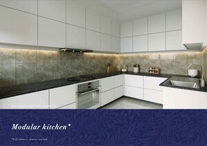 Kitchen in 4 BHK Villa at Godrej Golf Links Exquisite, Sector 27 Yamuna Expressway – for Sale