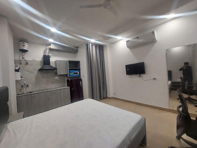 Bedroom, sector 51 Studio 643 Sq.Ft. Builder Floor In Sector 51 Gurgaon 9772389