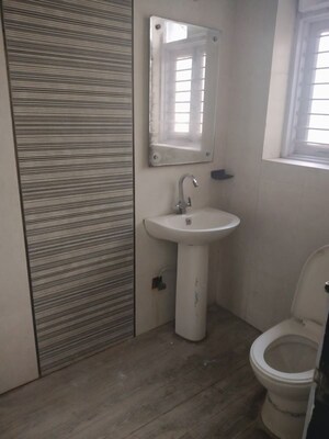 Bathroom in 4 BHK Builder Floor at Sector 21d – for Rent