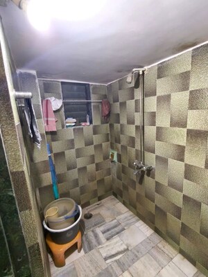 Bathroom in 1 BHK Apartment at Rajshree Dham CHS, Uthalsar – for Sale