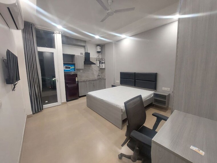 Master Bedroom, sector 47 Studio 641 Sq.Ft. Builder Floor In Sector 47 Gurgaon 9772398