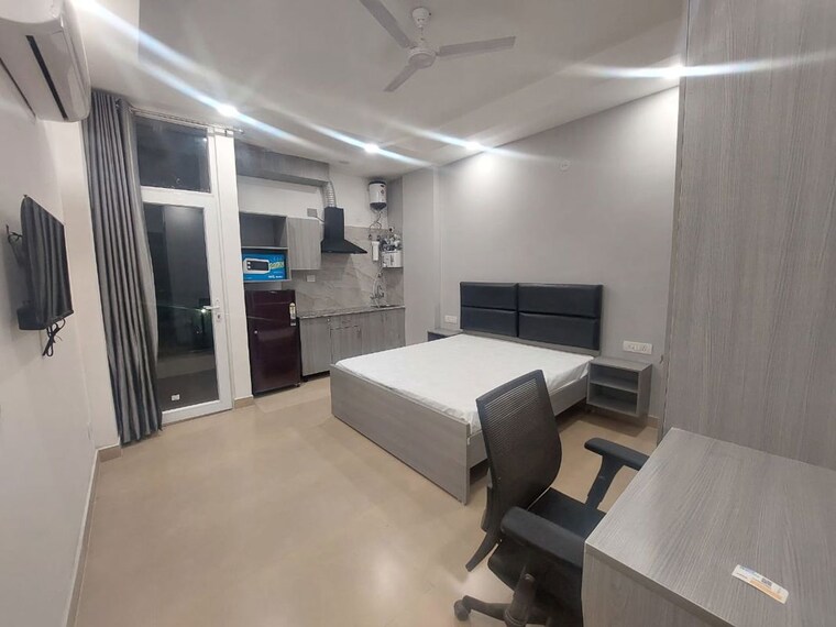 Master Bedroom, sector 47 Studio 641 Sq.Ft. Builder Floor In Sector 47 Gurgaon 9772398