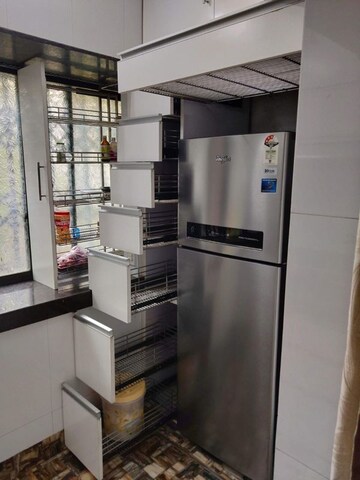 Staircase in 2 BHK Apartment at Rajas CHS, Andheri East – for Rent