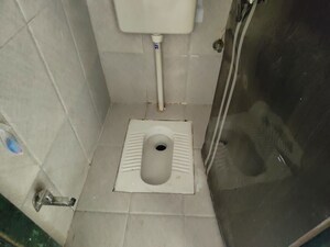 Bathroom in 1 BHK Apartment at Laxmi Ganga Heights, Anand Nagar – for Rent