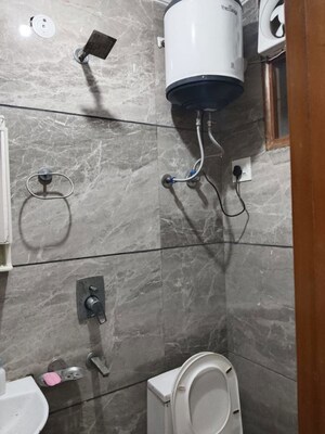 Bathroom in 2 BHK Apartment at Panchsheel Vihar – for Rent