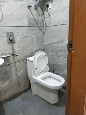 Bathroom in 2 BHK Apartment at Panchsheel Vihar – for Rent
