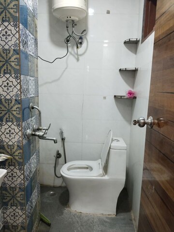 Bathroom in 2 BHK Apartment at Panchsheel Vihar – for Rent
