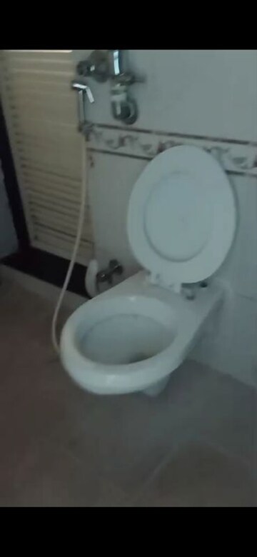 Bathroom in 1 BHK Apartment at K Raheja Palm Spring, Malad West – for Rent