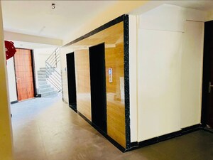 Building Lobby in 4 BHK Apartment at Ratan Galaxy, Vrindavan Yojna – for Sale