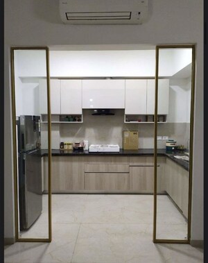 Kitchen in 3 BHK Apartment at Smart World Orchard, Sector 61 – for Rent